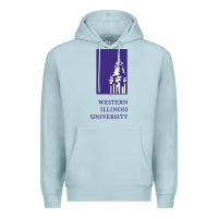 Blue Mist Western Illinois College Premium Hoodie - artisFamous