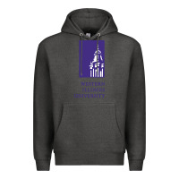 Charcoal Heather Western Illinois College Premium Hoodie - artisFamous