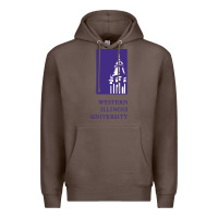 Coffee Western Illinois College Premium Hoodie - artisFamous