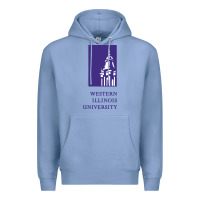Colony Blue Western Illinois College Premium Hoodie - artisFamous