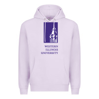 Lilac Western Illinois College Premium Hoodie - artisFamous