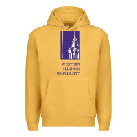 Mustard Western Illinois College Premium Hoodie - artisFamous