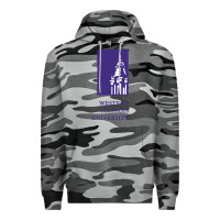 Slate Camo Western Illinois College Premium Hoodie - artisFamous