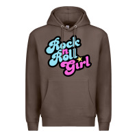 Coffee rock n roll girl Premium Hoodie - artisFamous