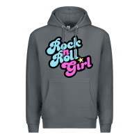 Rock rock n roll girl Premium Hoodie - artisFamous