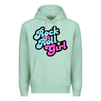 Seafoam rock n roll girl Premium Hoodie - artisFamous