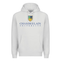 Dove Grey Chamberlain College Nursing Premium Hoodie - artisFamous
