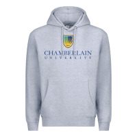 Heather Grey Chamberlain College Nursing Premium Hoodie - artisFamous