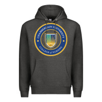 Charcoal Heather Chamberlain Art Premium Hoodie - artisFamous