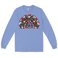 Colony Blue usa camouflage rainbow Long Sleeve Tee - Artiststas