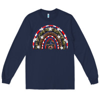 Navy usa camouflage rainbow Long Sleeve Tee - Artiststas