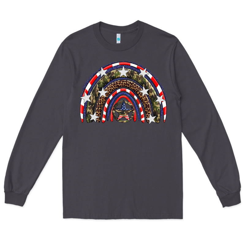 Usa Camouflage Rainbow Long Sleeve Tee by Artiststas | Teevron