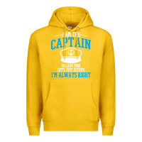 Lemon captain funny boating sailing Premium Hoodie - artisFamous