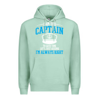 Seafoam captain funny boating sailing Premium Hoodie - artisFamous