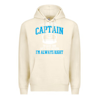 Tofu captain funny boating sailing Premium Hoodie - artisFamous