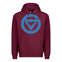 Burgundy Grand Valley College Premium Hoodie - artisFamous