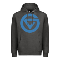 Charcoal Heather Grand Valley College Premium Hoodie - artisFamous