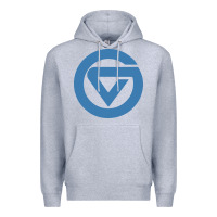 Heather Grey Grand Valley College Premium Hoodie - artisFamous