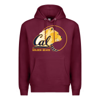 Burgundy cal col golden Premium Hoodie - artisFamous