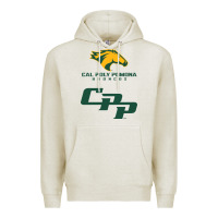 Oatmeal Heather cal pol pomona Premium Hoodie - artisFamous