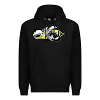 Black super bee Premium Hoodie - artisFamous