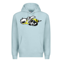 Blue Mist super bee Premium Hoodie - artisFamous