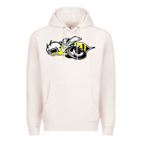 Pale Pink super bee Premium Hoodie - artisFamous
