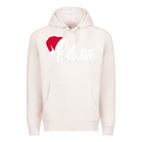 Pale Pink christmas Premium Hoodie - artisFamous
