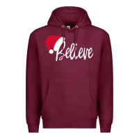 Burgundy christmas Premium Hoodie - artisFamous