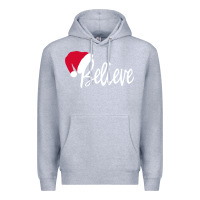 Heather Grey christmas Premium Hoodie - artisFamous