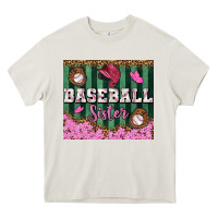 Cream baseball sister tumbler Heavy Core Tee - BundleAndBundleShop