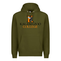 Army Green Kalamazoo College Premium Hoodie - artisFamous
