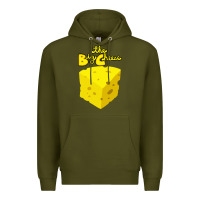 Army Green the big cheese Premium Hoodie - artisFamous