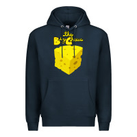 Navy the big cheese Premium Hoodie - artisFamous