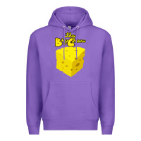 Purple the big cheese Premium Hoodie - artisFamous