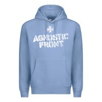 Colony Blue agnostic font Premium Hoodie - artisFamous