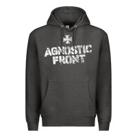 Charcoal Heather agnostic font Premium Hoodie - artisFamous