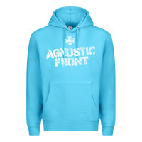 Ocean Blue agnostic font Premium Hoodie - artisFamous