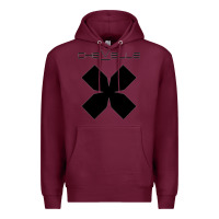 Burgundy Premium Collection Design Premium Hoodie - artisFamous