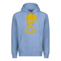 Colony Blue you big dummy Premium Hoodie - artisFamous