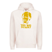 Pale Pink you big dummy Premium Hoodie - artisFamous