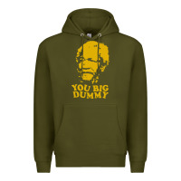 Army Green you big dummy Premium Hoodie - artisFamous