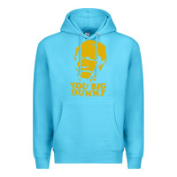 Ocean Blue you big dummy Premium Hoodie - artisFamous