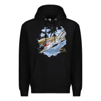 Black flying tigers Premium Hoodie - artisFamous