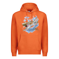 Carrot flying tigers Premium Hoodie - artisFamous