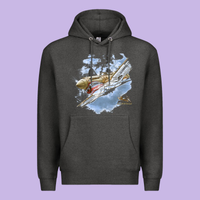 Flying Tigers Premium Hoodie Designed By Artisfamous