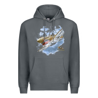 Rock flying tigers Premium Hoodie - artisFamous
