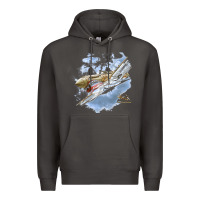 Smoke flying tigers Premium Hoodie - artisFamous