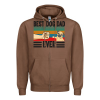 Chestnut Best Dog Dad Ever Zipper Hoodie - Bettercallsaul