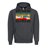 Smoke Best Dog Dad Ever Zipper Hoodie - Bettercallsaul